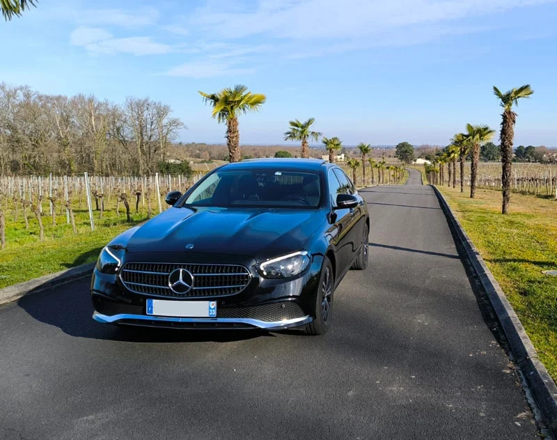 Vtc réservation luxe bordeaux chauffeur privé
